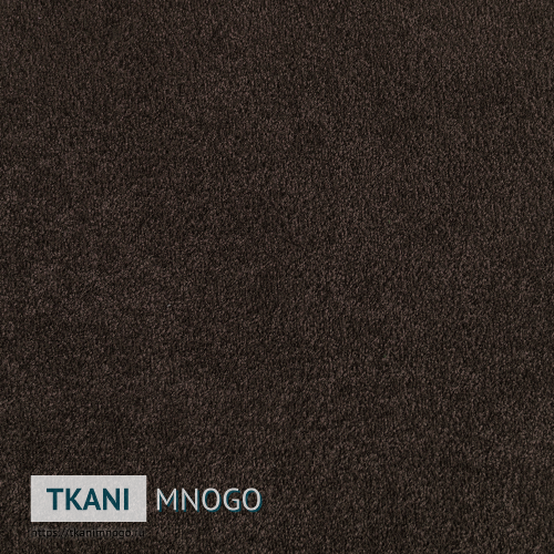 Фото внешнего вида велюра “41” (однотонный коричневый)