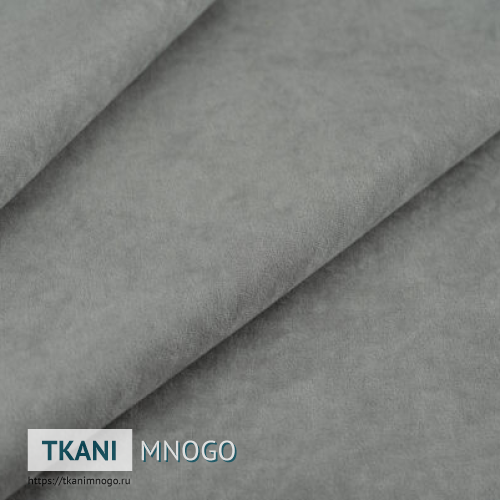 Фото фактуры велюра “82” (однотонный серый)