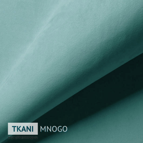 Фото внешнего вида велюра “29” (однотонный голубой)