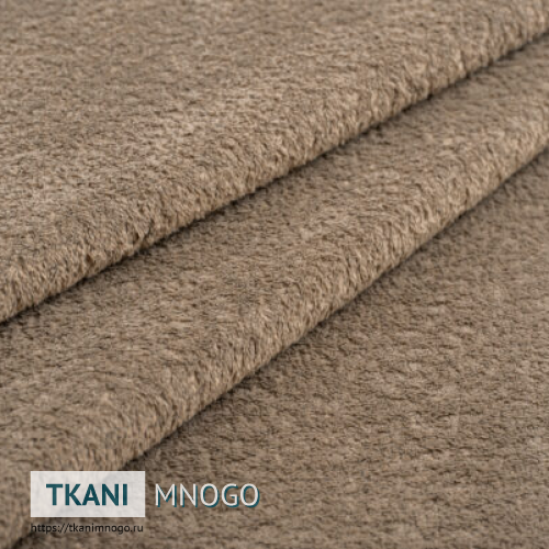 Фото фактуры велюра “15” (однотонный коричневый)