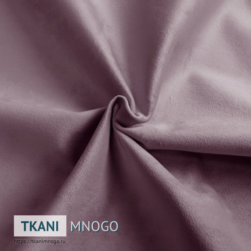 Фото обивки велюра “12B” (однотонный розовый)