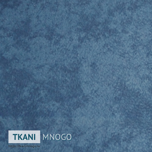 Фото обивки велюра “HT1811Y-14” (однотонный синий)