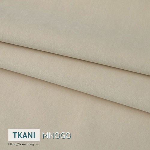 Фото внешнего вида велюра “3” (однотонный бежевый)