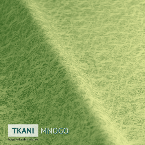 Фото материала велюра “Tron-7” (однотонный зеленый)